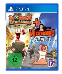 Worms Battlegrounds + W.M.D Double Pack, PlayStation 4 цена и информация | Компьютерные игры | pigu.lt