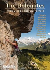 Dolomites: Rock Climbs and via Ferrata kaina ir informacija | Knygos apie sveiką gyvenseną ir mitybą | pigu.lt