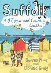 Suffolk: 40 Coast and Country Walks цена и информация | Путеводители, путешествия | pigu.lt