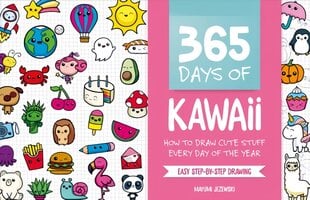 365 Days of Kawaii: How to Draw Cute Stuff Every Day of the Year kaina ir informacija | Knygos apie meną | pigu.lt