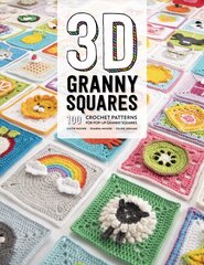 3D Granny Squares: 100 crochet patterns for pop-up granny squares kaina ir informacija | Knygos apie meną | pigu.lt