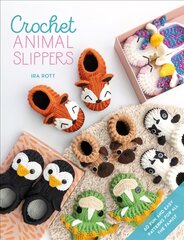 Crochet Animal Slippers: 60 fun and easy patterns for all the family цена и информация | Книги о питании и здоровом образе жизни | pigu.lt