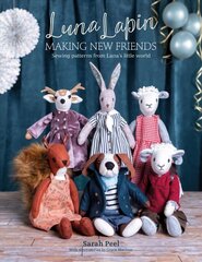 Luna Lapin: Making New Friends: Sewing patterns from Luna's little world цена и информация | Книги об искусстве | pigu.lt