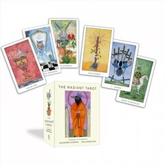 Radiant Tarot: Pathway to Creativity 78 Cards and Full-Color Guidebook kaina ir informacija | Ezoterika | pigu.lt
