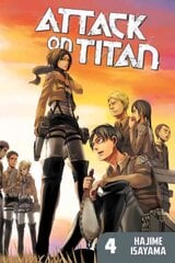 Attack On Titan 4, Vol. 4 цена и информация | Фантастика, фэнтези | pigu.lt