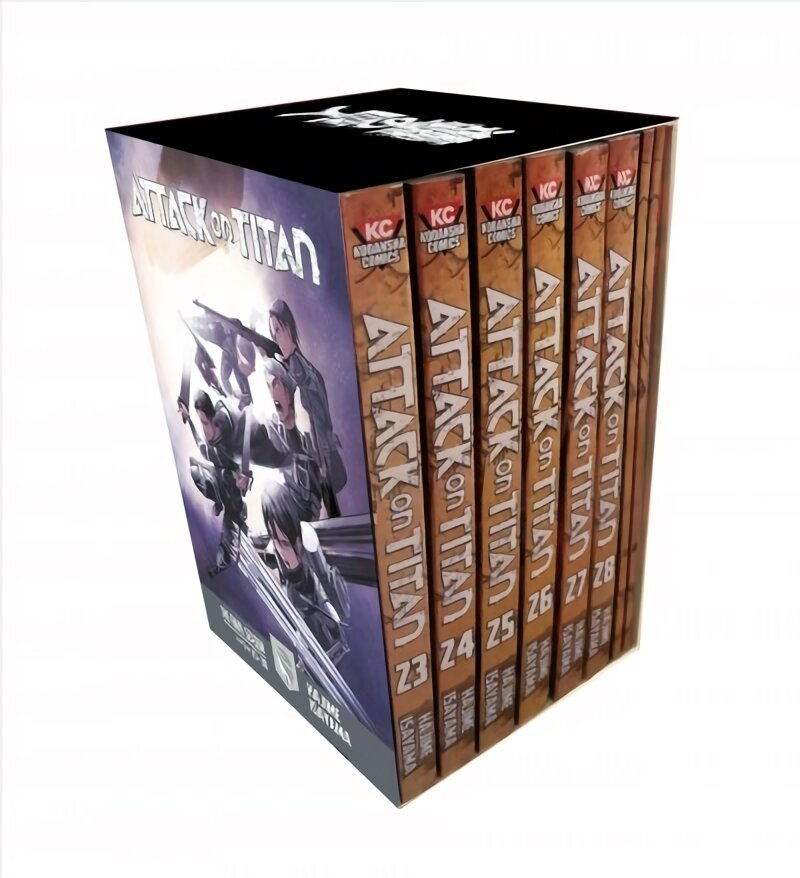 Attack on Titan The Final Season Part 1 Manga Box Set цена и информация | Fantastinės, mistinės knygos | pigu.lt