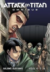 Attack on Titan Omnibus 2 (Vol. 4-6) kaina ir informacija | Fantastinės, mistinės knygos | pigu.lt