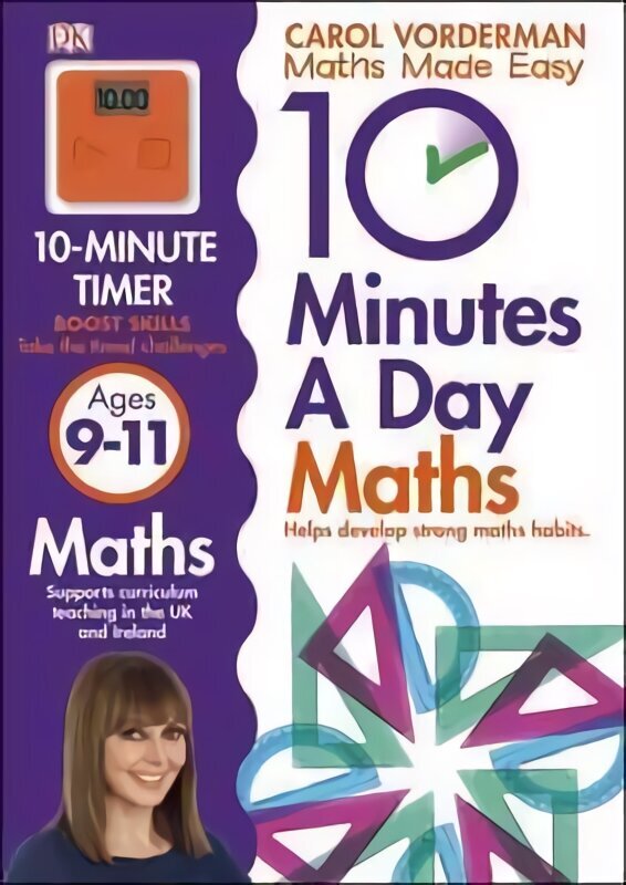 10 Minutes A Day Maths: Helps Develop Strong Maths Habits (Ages 9-11) kaina ir informacija | Lavinamosios knygos | pigu.lt