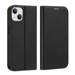 Dux Ducis Skin X2 iPhone 14 with magnetic flap Black kaina ir informacija | Telefono dėklai | pigu.lt