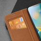 Dux Ducis Skin X2 iPhone 14 with magnetic flap brown kaina ir informacija | Telefono dėklai | pigu.lt