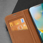 Dux Ducis Skin X2 iPhone 14 Max with magnetic flap brown цена и информация | Telefono dėklai | pigu.lt