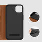 Dux Ducis Skin X2 iPhone 14 Max with magnetic flap brown цена и информация | Telefono dėklai | pigu.lt