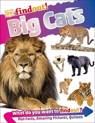 DKfindout! Big Cats kaina ir informacija | Knygos paaugliams ir jaunimui | pigu.lt