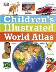 Children's Illustrated World Atlas kaina ir informacija | Knygos paaugliams ir jaunimui | pigu.lt