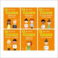 Maths - No Problem! Collection of 6 Workbooks, Ages 9-10 Key Stage 2 kaina ir informacija | Knygos paaugliams ir jaunimui | pigu.lt