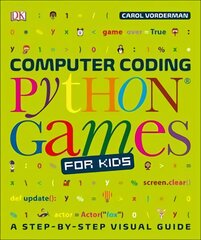 Computer Coding Python Games for Kids цена и информация | Книги для подростков  | pigu.lt