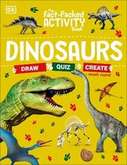 Fact-Packed Activity Book: Dinosaurs цена и информация | Книги для самых маленьких | pigu.lt