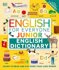 English for Everyone Junior English Dictionary: Learn to Read and Say More than 1,000 Words цена и информация | Книги для подростков и молодежи | pigu.lt