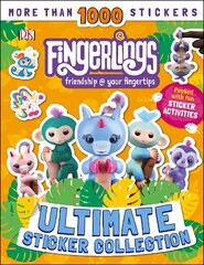 Fingerlings Ultimate Sticker Collection: With more than 1000 stickers цена и информация | Книги для самых маленьких | pigu.lt