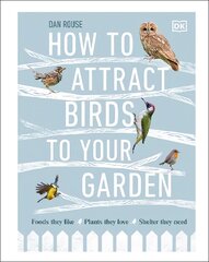 How to Attract Birds to Your Garden: Foods they like, plants they love, shelter they need цена и информация | Книги о питании и здоровом образе жизни | pigu.lt