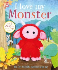 I Love My Monster цена и информация | Книги для самых маленьких | pigu.lt