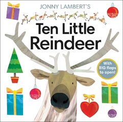 Jonny Lambert's Ten Little Reindeer цена и информация | Книги для самых маленьких | pigu.lt