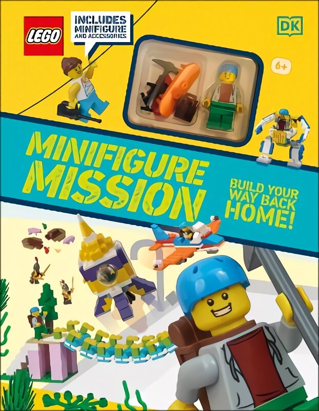 LEGO Minifigure Mission: With LEGO Minifigure and Accessories цена и информация | Knygos paaugliams ir jaunimui | pigu.lt