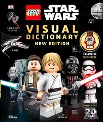 LEGO Star Wars Visual Dictionary New Edition: With exclusive Finn minifigure kaina ir informacija | Knygos paaugliams ir jaunimui | pigu.lt