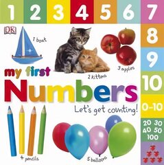 My First Numbers Let's Get Counting цена и информация | Книги для самых маленьких | pigu.lt