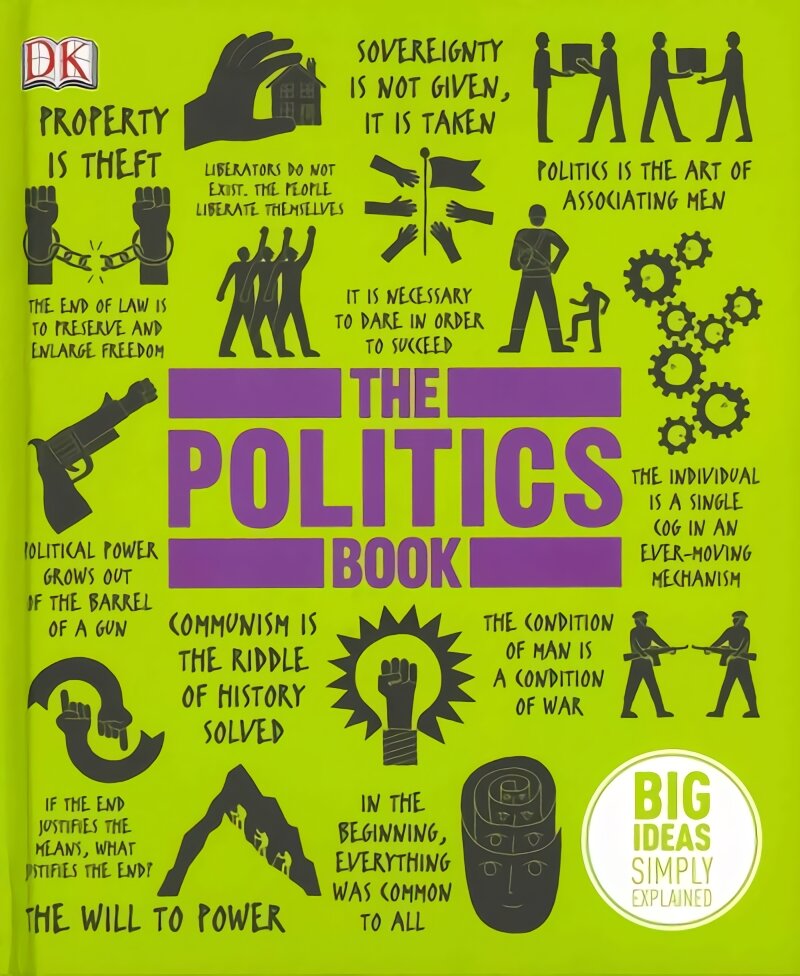 Politics Book: Big Ideas Simply Explained kaina ir informacija | Socialinių mokslų knygos | pigu.lt