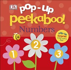 Pop-Up Peekaboo! Numbers цена и информация | Книги для малышей | pigu.lt