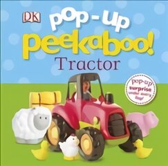 Pop-Up Peekaboo! Tractor цена и информация | Книги для малышей | pigu.lt