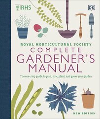 RHS Complete Gardener's Manual: The one-stop guide to plan, sow, plant, and grow your garden kaina ir informacija | Knygos apie sodininkystę | pigu.lt