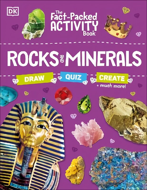 Fact-Packed Activity Book: Rocks and Minerals: With More Than 50 Activities, Puzzles, and More! цена и информация | Knygos paaugliams ir jaunimui | pigu.lt
