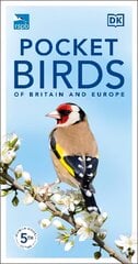 RSPB Pocket Birds of Britain and Europe 5th Edition цена и информация | Энциклопедии, справочники | pigu.lt