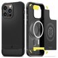 Spigen Rugged Armor iPhone 14 Pro Max Black kaina ir informacija | Telefono dėklai | pigu.lt