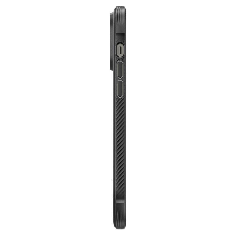 Spigen Rugged Armor iPhone 14 Pro Max Black kaina ir informacija | Telefono dėklai | pigu.lt