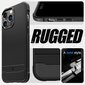 Spigen Rugged Armor iPhone 14 Pro Max Black kaina ir informacija | Telefono dėklai | pigu.lt