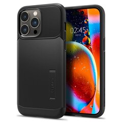 Чехол Spigen Slim Armor для iPhone 14 Pro, черный цена и информация | Чехлы для телефонов | pigu.lt