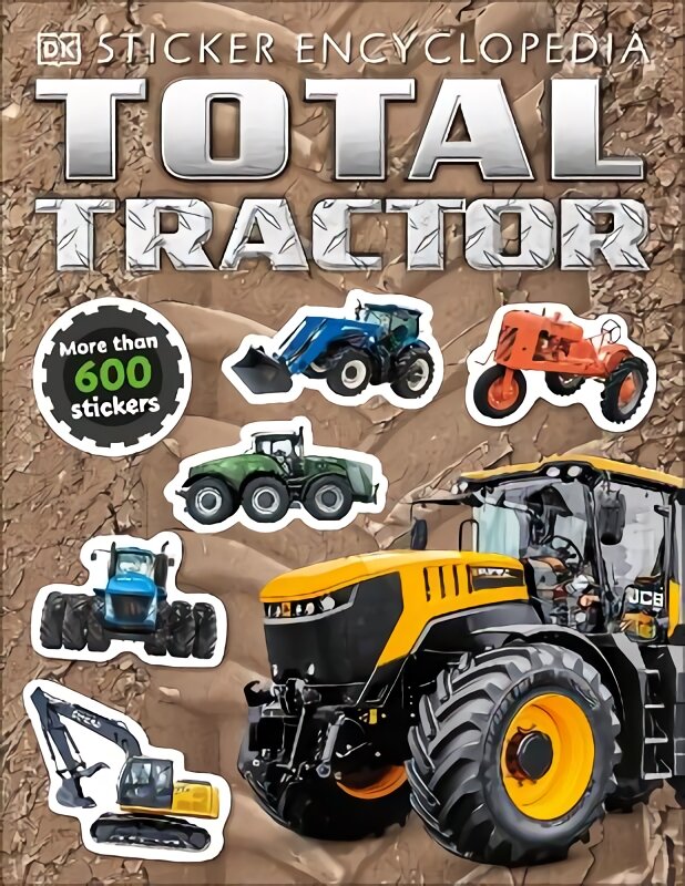 Total Tractor Sticker Encyclopedia цена и информация | Knygos mažiesiems | pigu.lt
