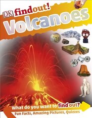 DKfindout! Volcanoes цена и информация | Книги для подростков  | pigu.lt