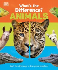 What's the Difference? Animals: Spot the difference in the animal kingdom! цена и информация | Книги для подростков  | pigu.lt