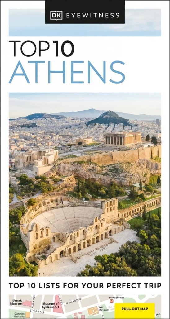 DK Eyewitness Top 10 Athens цена и информация | Kelionių vadovai, aprašymai | pigu.lt