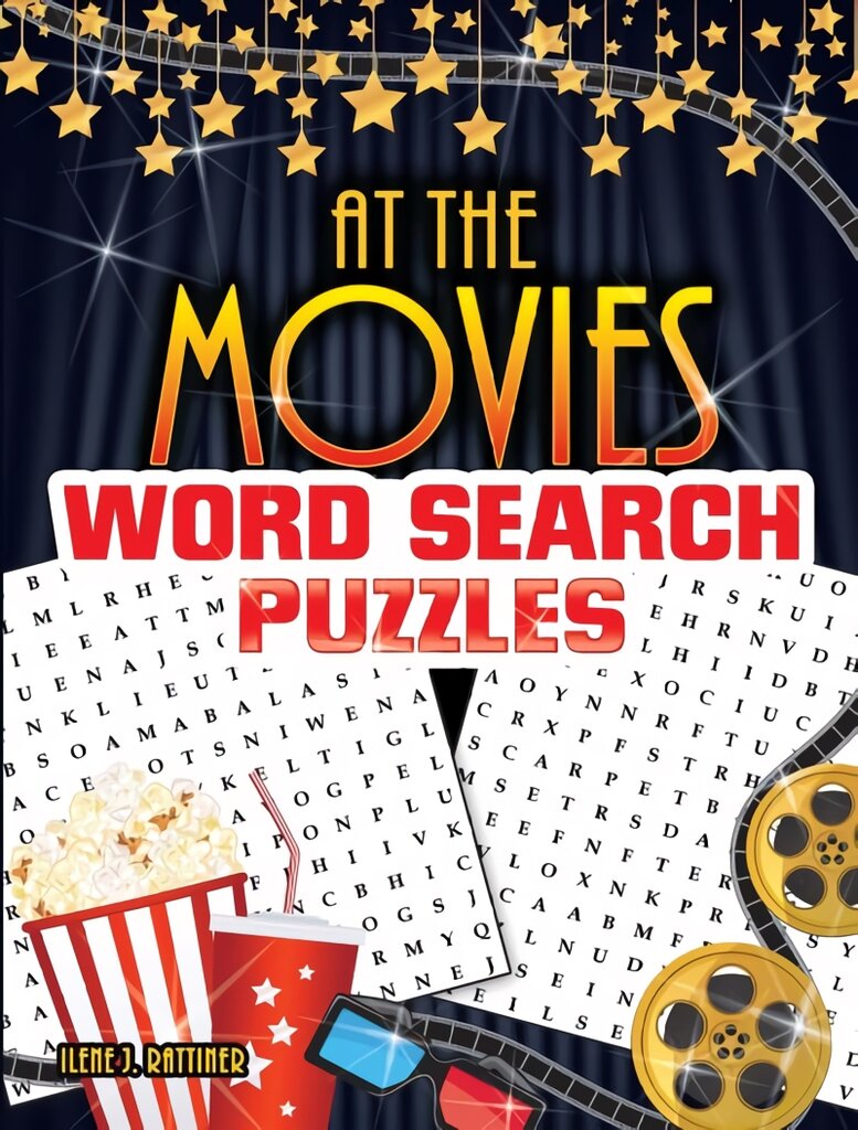 At the Movies Word Search Puzzles цена и информация | Knygos apie sveiką gyvenseną ir mitybą | pigu.lt