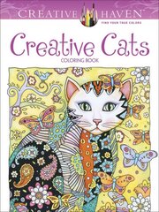 Creative Haven Creative Cats Coloring Book First Edition, First ed. kaina ir informacija | Knygos mažiesiems | pigu.lt