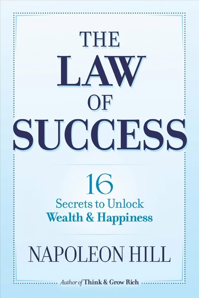 Law of Success: 16 Secrets to Unlock Wealth and Happiness цена и информация | Ekonomikos knygos | pigu.lt