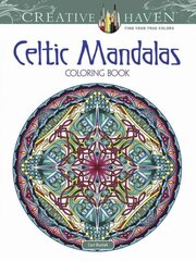 Creative Haven Celtic Mandalas Coloring Book kaina ir informacija | Saviugdos knygos | pigu.lt