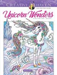 Creative Haven Unicorn Wonders Coloring Book kaina ir informacija | Knygos mažiesiems | pigu.lt