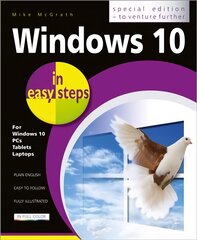 Windows 10 in easy steps - Special Edition: Covers the April 2019 Update 19H1 3rd ed. kaina ir informacija | Ekonomikos knygos | pigu.lt