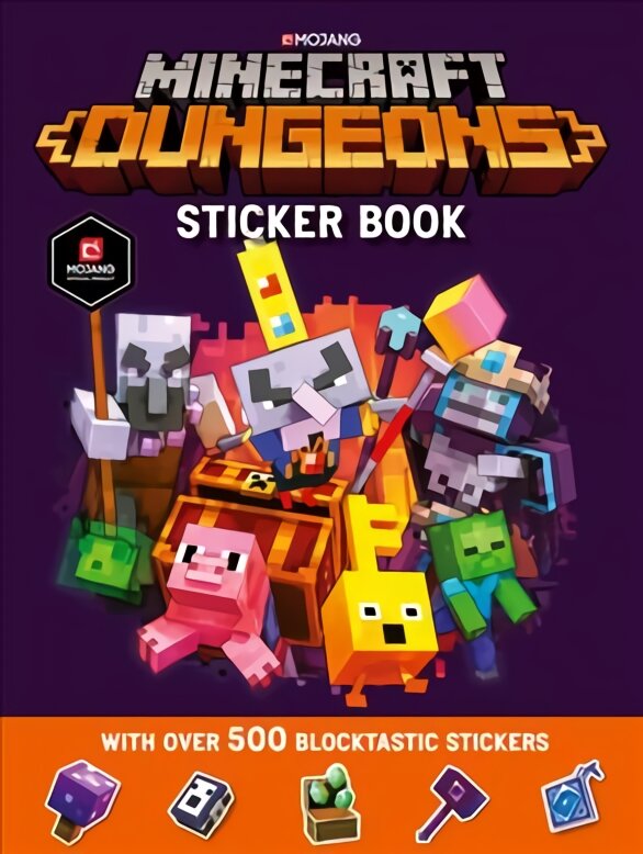 Minecraft Dungeons Sticker Book kaina ir informacija | Knygos mažiesiems | pigu.lt